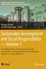Sustainable Development and Social Responsibility—Volume 1