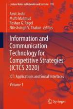 Information and Communication Technology for Competitive Strategies (ICTCS 2020)