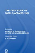 The Year Book Of World Affairs, 1981