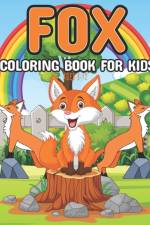 fox coloring book for kids ages 8-12 af Oussama Zinaoui