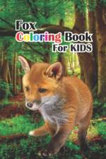 fox coloring book for kids af Oussama Zinaoui