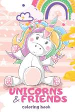 UNICORNS AND FRIENDS coloring book af Powerprint Publishers