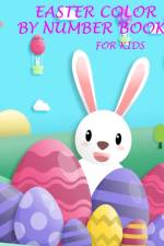 easter color by number book for kids af Mary Adams