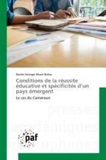 Conditions de la reussite educative et specificites d'un pays emergent af Renee Solange Nkeck Bidias