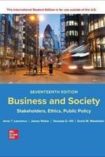 Business and Society: Stakeholders Ethics Public Policy ISE af Anne Lawrence