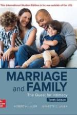Marriage and Family: The Quest for Intimacy ISE af Robert Lauer