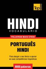 VOCABUL RIO PORTUGU S-HINDI -  9000 PALA af Andrey Taranov