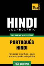 VOCABUL RIO PORTUGU S-HINDI -  7000 PALA af Andrey Taranov
