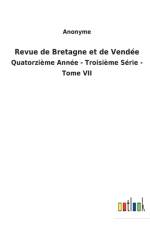 Revue de Bretagne et de Vendee af Anonyme
