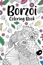 Borzoi Coloring Book af Paperland