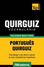 VOCABUL RIO PORTUGU S-QUIRGUIZ - 7000 PA af Andrey Taranov