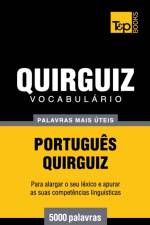 VOCABUL RIO PORTUGU S-QUIRGUIZ - 5000 PA af Andrey Taranov