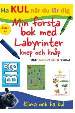 Min första bok med labyrinter, knep och knåp - med Supertuben Tekla af Peter Johansson