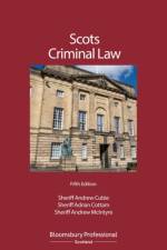 Scots Criminal Law af Andrew M Cubie