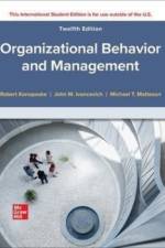Organizational Behavior and Management ISE af Robert Konopaske