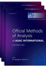 Official Methods of Analysis of AOAC INTERNATIONAL af AOAC INTERNATIONAL