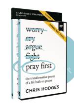 Pray First Study Guide with DVD af Chris Hodges