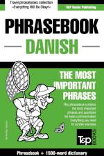 DANISH PHRASEBOOK AND 1500-WORD DICTIONA af Andrey Taranov