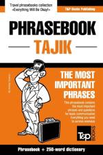 ENGLISH-TAJIK PHRASEBOOK AND 250-WORD MI af Andrey Taranov