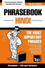ENGLISH-HINDI PHRASEBOOK AND 250-WORD MI af Andrey Taranov