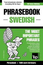 ENGLISH-SWEDISH PHRASEBOOK AND 1500-WORD af Andrey Taranov