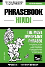 ENGLISH-HINDI PHRASEBOOK AND 1500-WORD D af Andrey Taranov