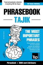 ENGLISH-TAJIK PHRASEBOOK AND 3000-WORD T af Andrey Taranov
