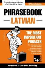 ENGLISH-LATVIAN PHRASEBOOK   250-WORD MI af Andrey Taranov