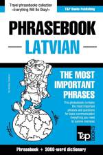 ENGLISH-LATVIAN PHRASEBOOK   3000-WORD T af Andrey Taranov