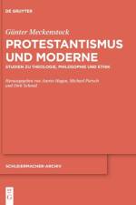 Protestantismus und Moderne af Meckenstock Gunter Meckenstock