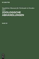 Zoologische Abhandlungen