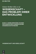 Komplementare Studien zur marxistisch-leninistischen Wissenschaftstheorie