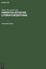 Orientalistische Literaturzeitung