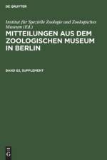 Mitteilungen aus dem Zoologischen Museum in Berlin