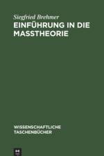 Einfuhrung in die Matheorie af Brehmer Siegfried Brehmer