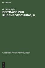 Beitrage zur Rubenforschung, 6