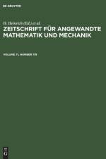 Zeitschrift fur Angewandte Mathematik und Mechanik