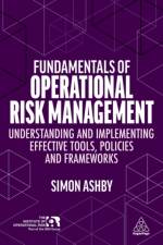 Fundamentals of Operational Risk Management af Simon Ashby