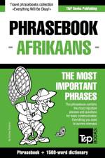 ENGLISH-AFRIKAANS PHRASEBOOK AND 1500-WO af Andrey Taranov
