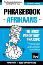 ENGLISH-AFRIKAANS PHRASEBOOK AND 3000-WO af Andrey Taranov