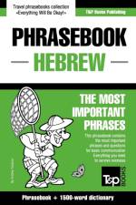ENGLISH-HEBREW PHRASEBOOK AND 1500-WORD af Andrey Taranov
