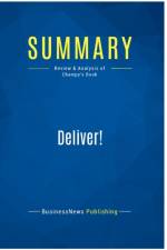 SUMMARY: DELIVER!:REVIEW AND ANALYSIS OF af BUSINESSNEWS PUBLISH