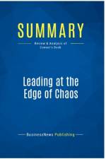 SUMMARY: LEADING AT THE EDGE OF CHAOS:RE af BUSINESSNEWS PUBLISH