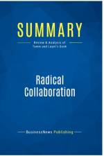 SUMMARY: RADICAL COLLABORATION:REVIEW AN af BUSINESSNEWS PUBLISH