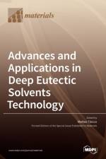 Advances and Applications in Deep Eutectic Solvents Technology af MATTEO TIECCO