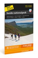 Sareks nationalpark 1:50.000 af Calazo