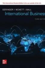 International Business ISE af Michael Geringer
