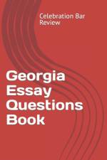 Georgia Essay Questions Book af LLC Celebration Bar Review