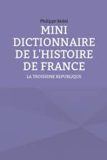 MINI DICTIONNAIRE DE L'HISTOIRE DE FRANCE af Bedei Philippe Bedei
