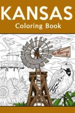 Kansas Coloring Book af Paperland